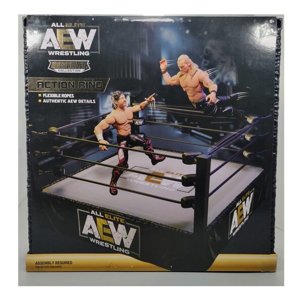 AEW All Elite Wrestling Action Ring Unrivaled Collection Authentic- Jazwares WCT - Picture 1 of 5